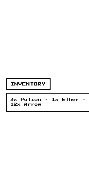 Harness screenshot of 8bitcn-collapsible at 375 pixels wide