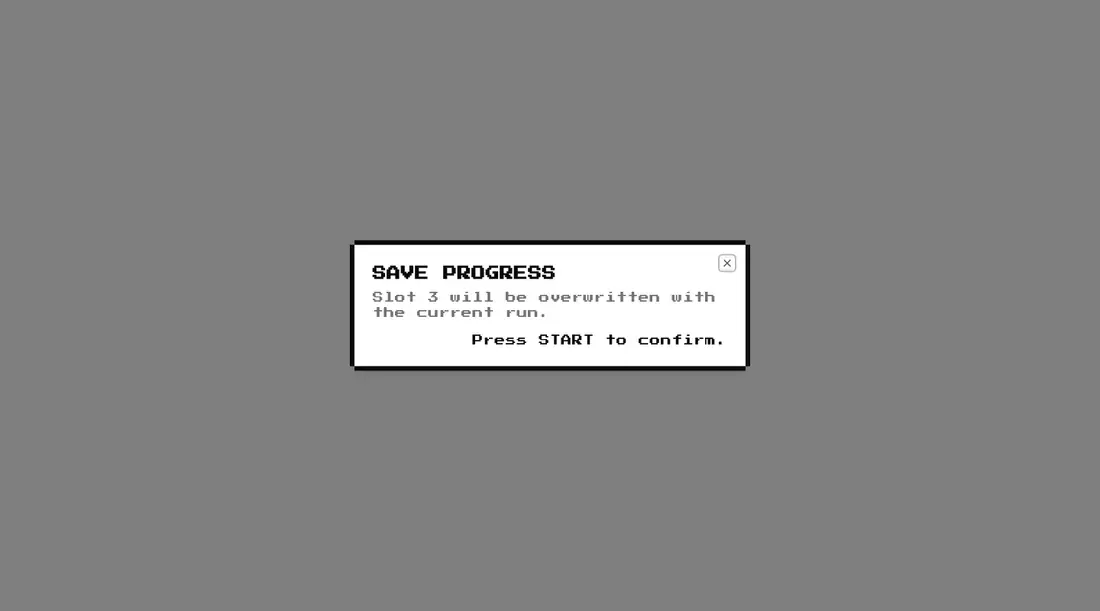 Harness screenshot of 8bitcn-dialog at 1440 pixels wide