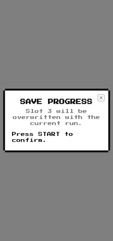 Harness screenshot of 8bitcn-dialog at 375 pixels wide