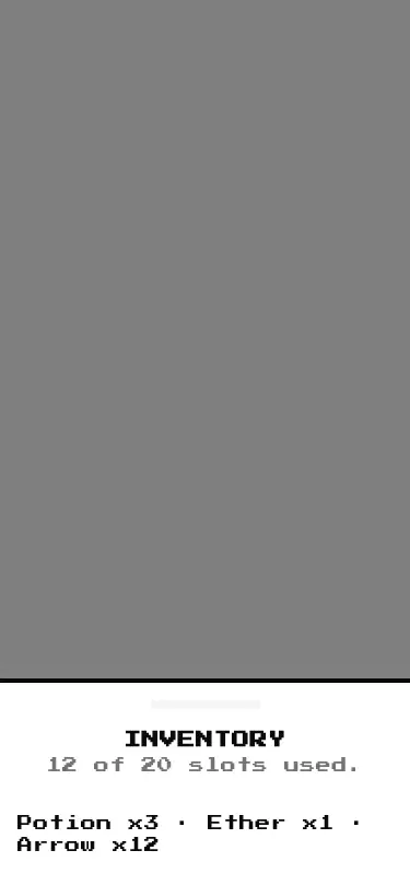 Harness screenshot of 8bitcn-drawer at 375 pixels wide