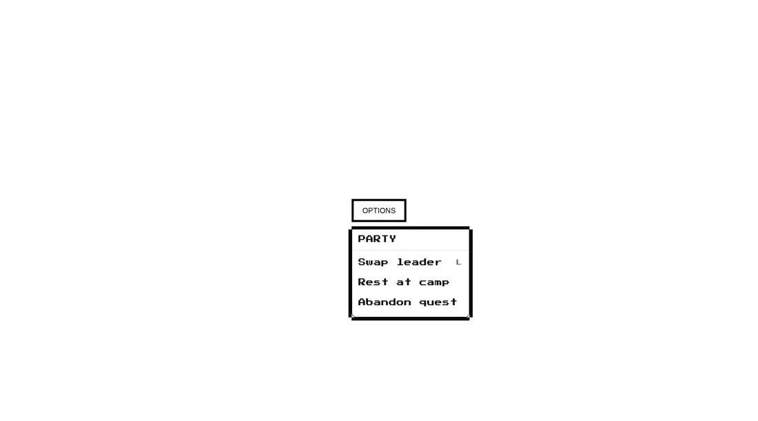 Harness screenshot of 8bitcn-dropdown-menu at 1440 pixels wide