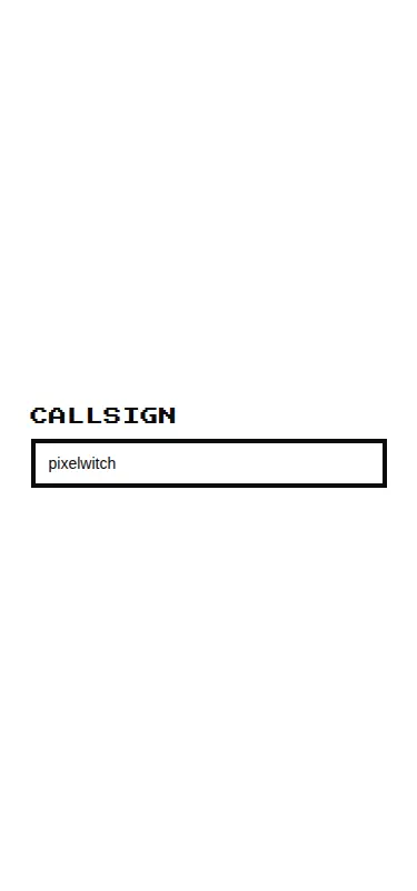 Harness screenshot of 8bitcn-label at 375 pixels wide