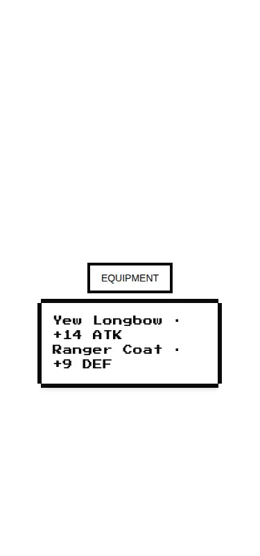 Harness screenshot of 8bitcn-popover at 375 pixels wide
