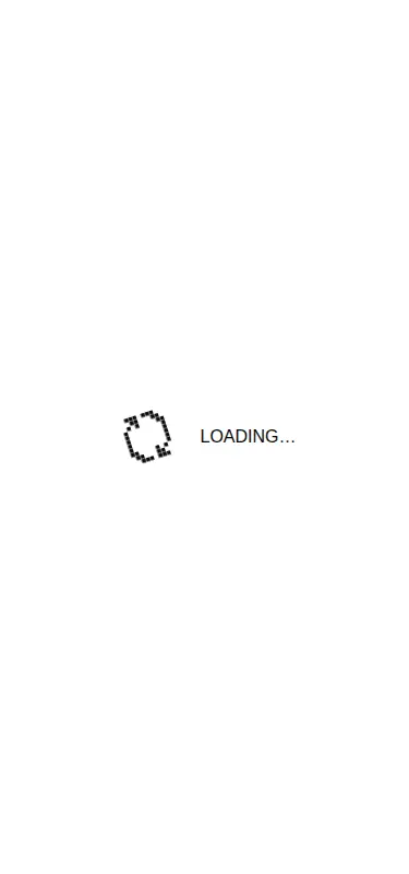 Harness screenshot of 8bitcn-spinner at 375 pixels wide