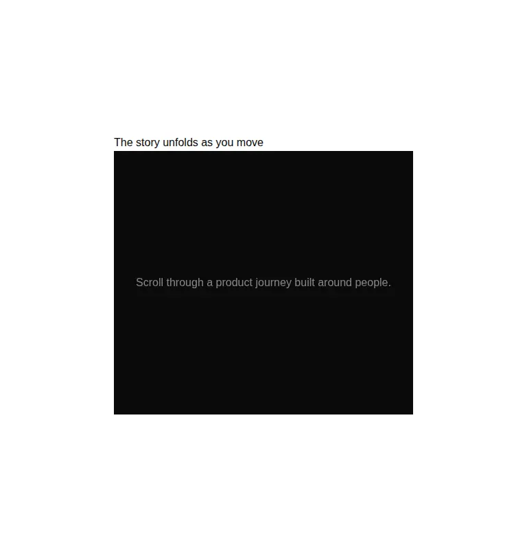 Harness screenshot of animata-scroll-reveal at 768 pixels wide