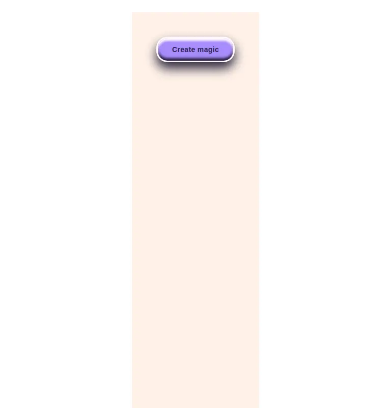 Harness screenshot of clay-button at 768 pixels wide