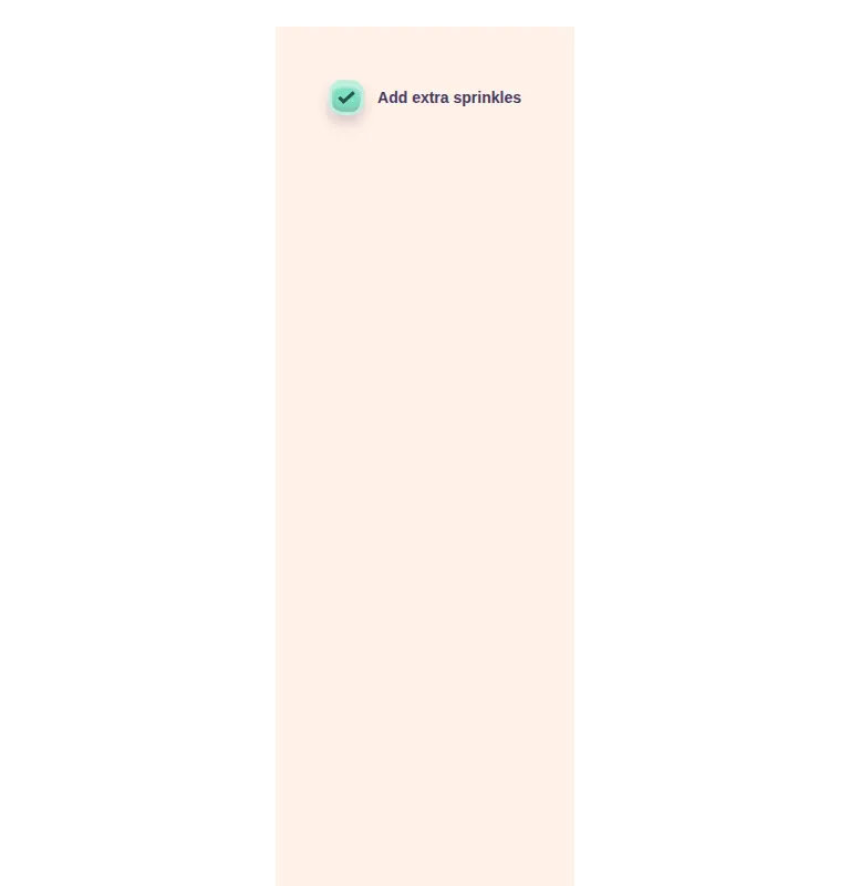 Harness screenshot of clay-checkbox at 768 pixels wide