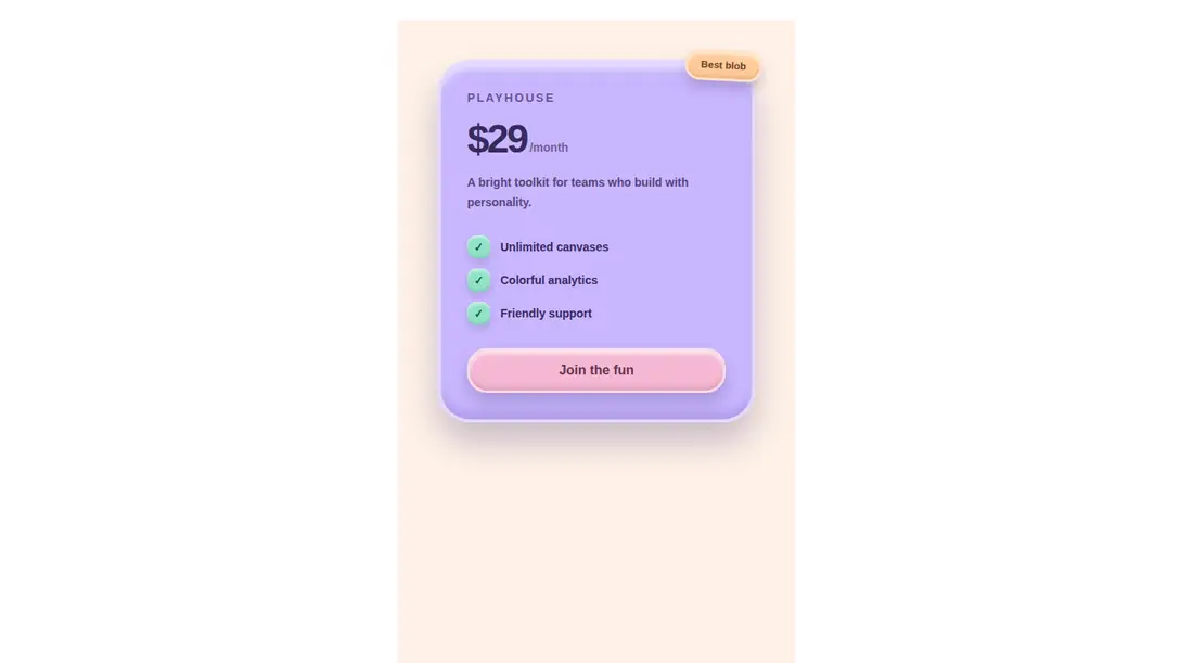 Harness screenshot of clay-pricing at 1440 pixels wide