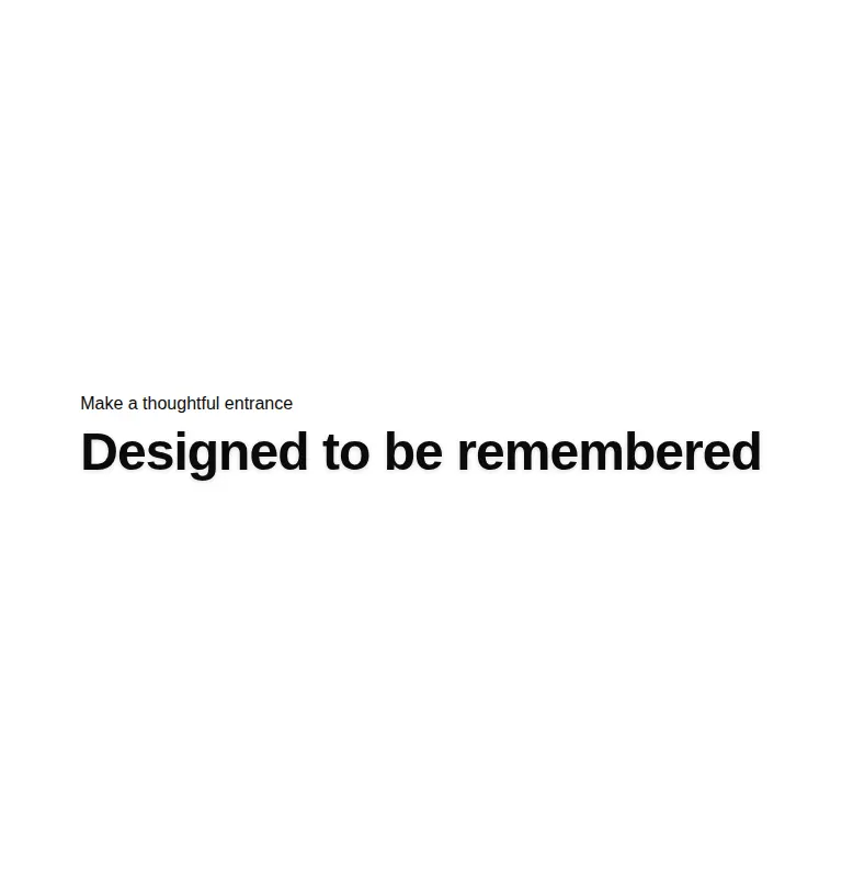 Harness screenshot of eldora-fade-in-text at 768 pixels wide