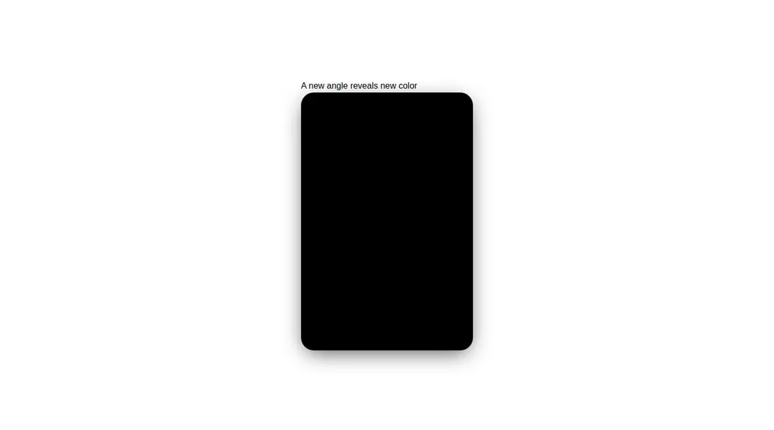 Harness screenshot of eldora-holographic-card at 1440 pixels wide