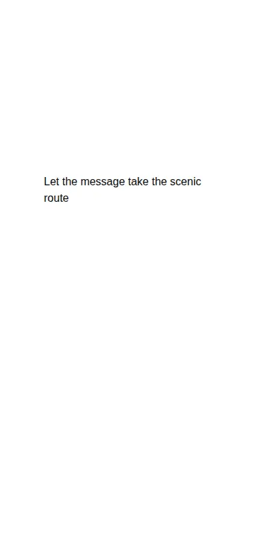 Harness screenshot of fancy-text-along-path at 375 pixels wide