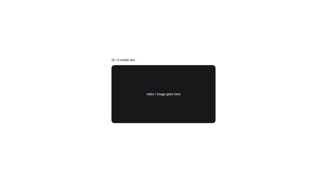 Harness screenshot of hextaui-aspect-ratio at 1440 pixels wide