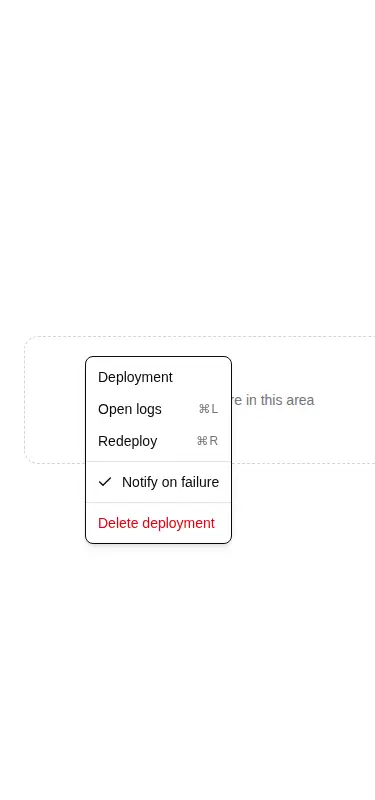 Harness screenshot of hextaui-context-menu at 375 pixels wide