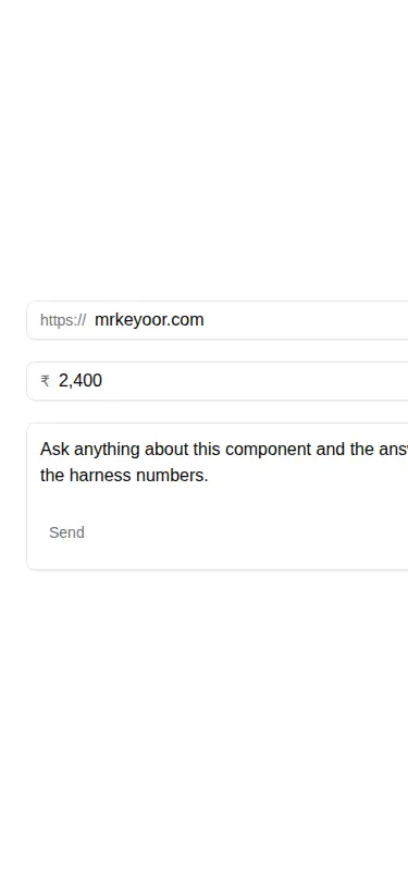 Harness screenshot of hextaui-input-group at 375 pixels wide