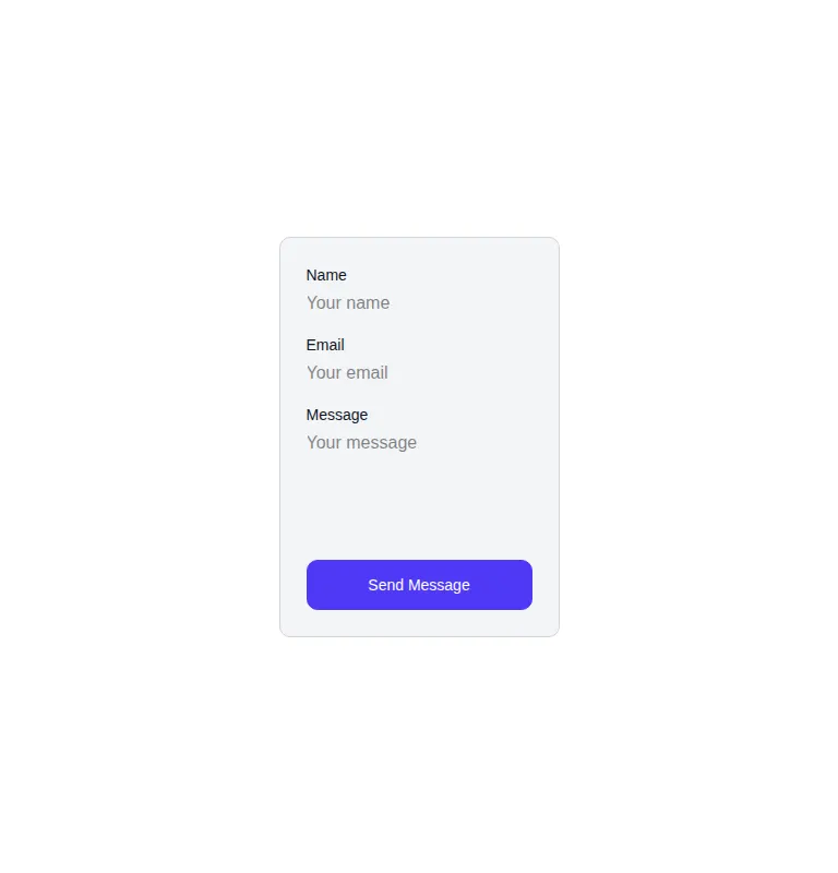 Harness screenshot of hyperui-contact-forms-1 at 768 pixels wide