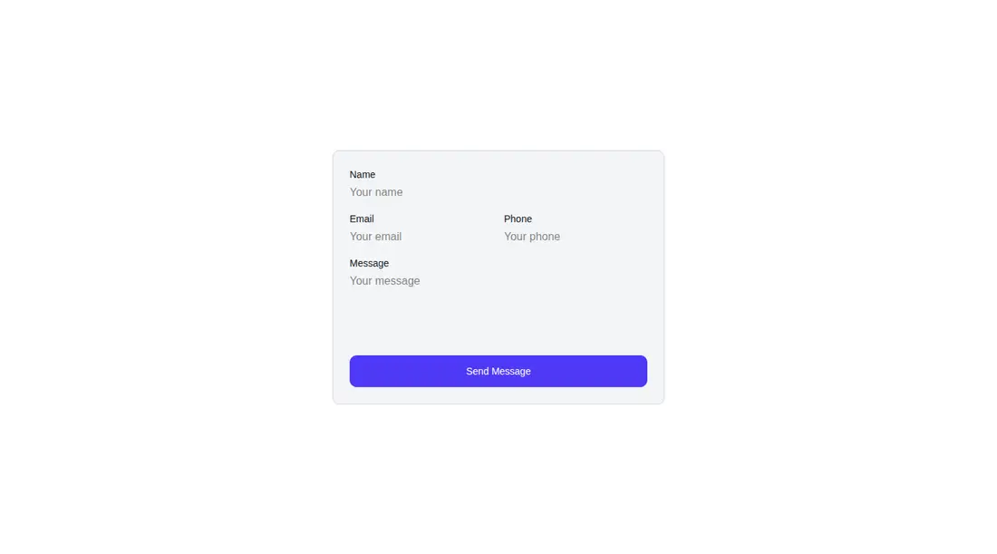 Harness screenshot of hyperui-contact-forms-4 at 1440 pixels wide