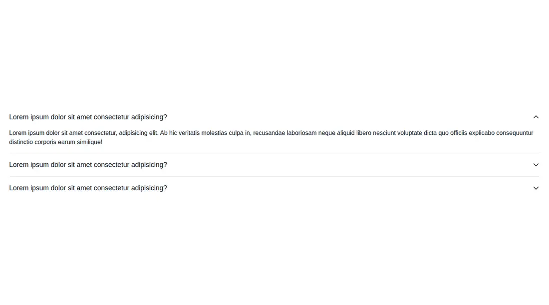 Harness screenshot of hyperui-faq-2 at 1440 pixels wide