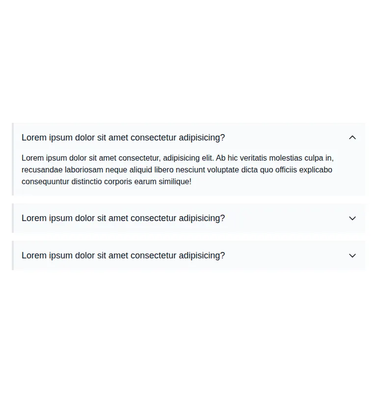Harness screenshot of hyperui-faq-3 at 768 pixels wide