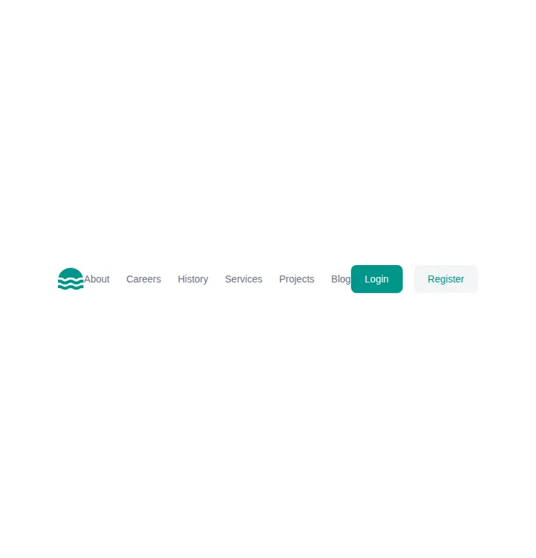 Harness screenshot of hyperui-headers-2 at 768 pixels wide
