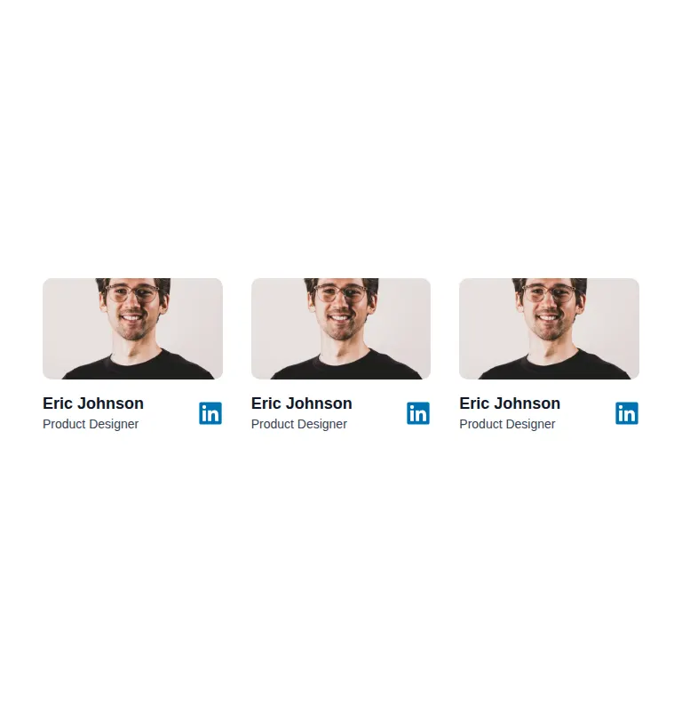 Harness screenshot of hyperui-team-1 at 768 pixels wide