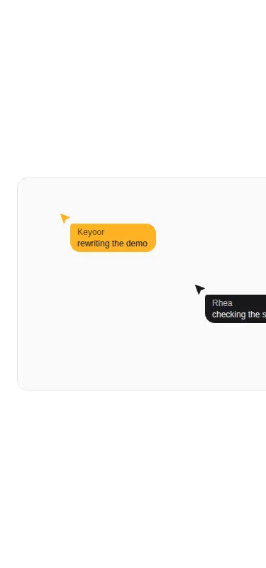 Harness screenshot of kibo-cursor at 375 pixels wide