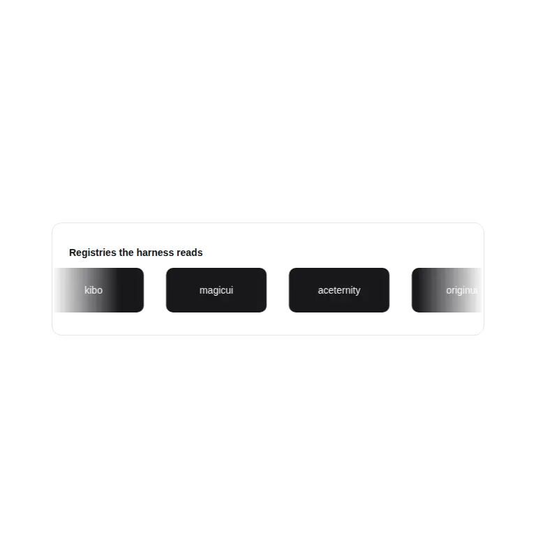 Harness screenshot of kibo-marquee at 768 pixels wide