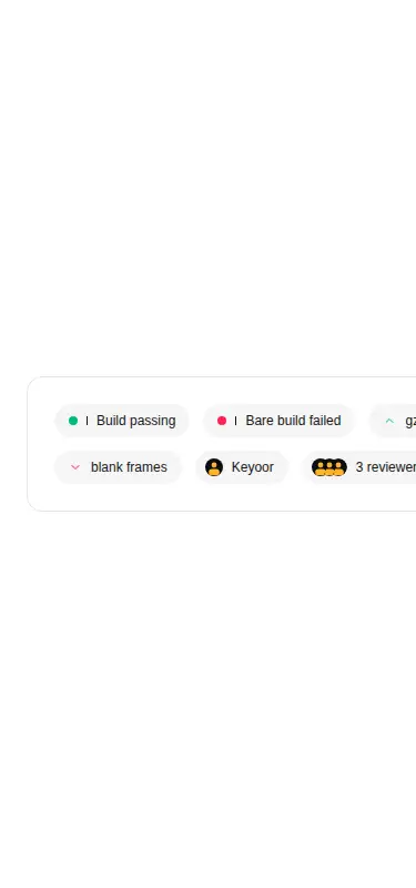 Harness screenshot of kibo-pill at 375 pixels wide