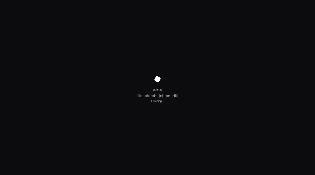 Harness screenshot of kokonut-ai-voice at 1440 pixels wide