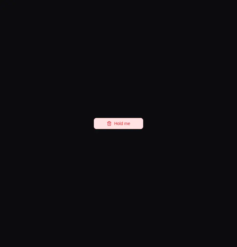 Harness screenshot of kokonut-hold-button at 768 pixels wide