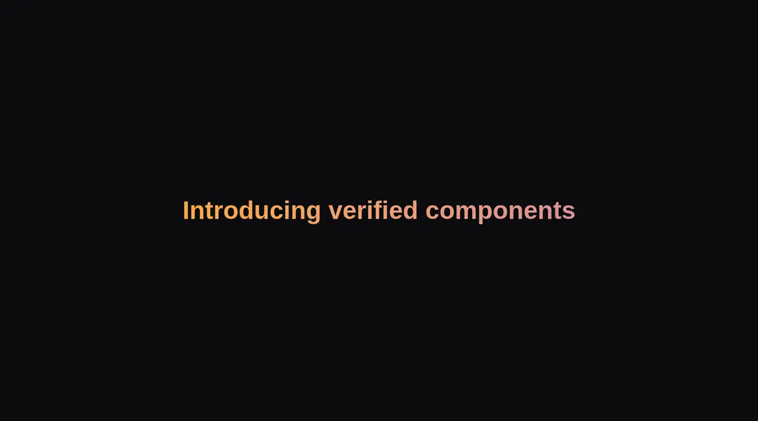Harness screenshot of magicui-animated-gradient-text at 1440 pixels wide