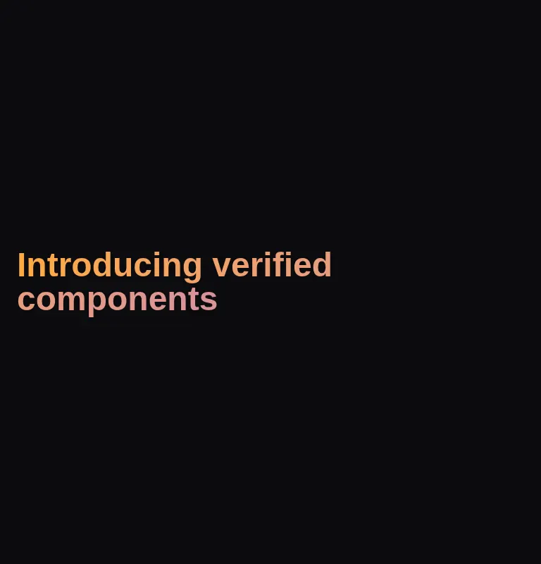 Harness screenshot of magicui-animated-gradient-text at 768 pixels wide
