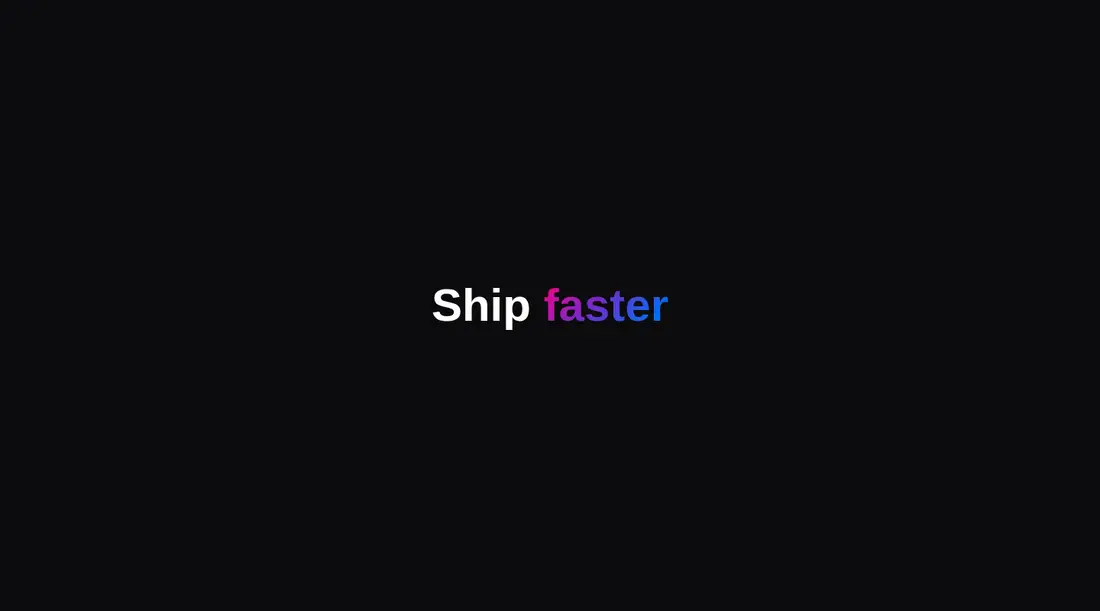 Harness screenshot of magicui-aurora-text at 1440 pixels wide