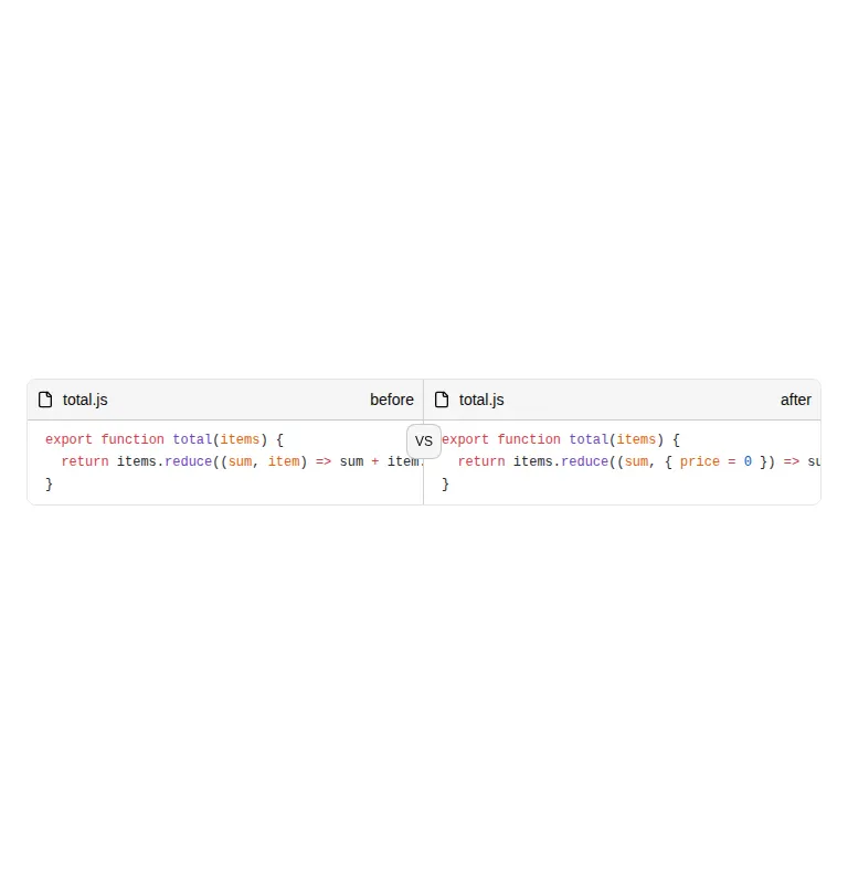 Harness screenshot of magicui-code-comparison at 768 pixels wide