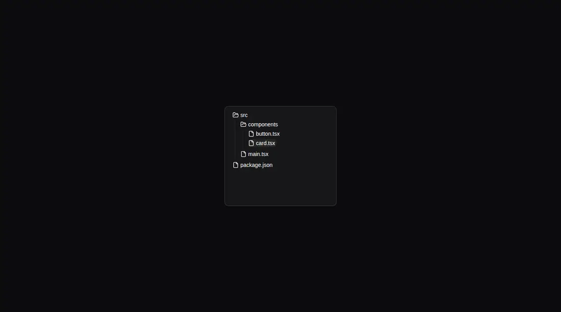 Harness screenshot of magicui-file-tree at 1440 pixels wide