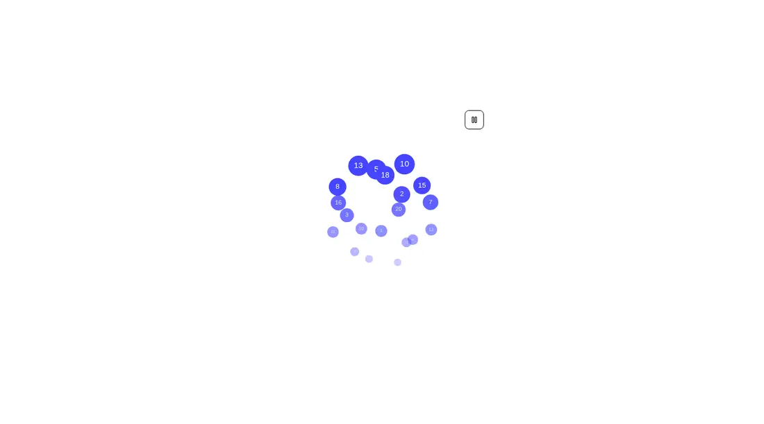 Harness screenshot of magicui-icon-cloud at 1440 pixels wide