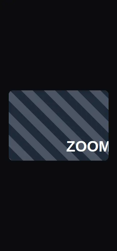 Harness screenshot of magicui-lens at 375 pixels wide