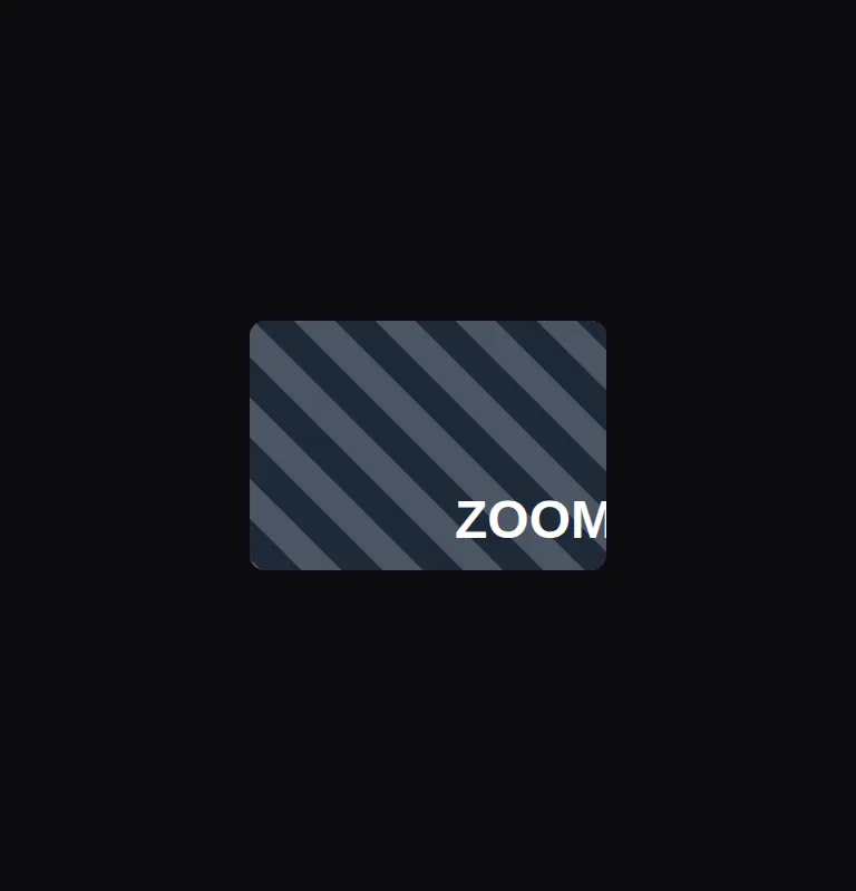 Harness screenshot of magicui-lens at 768 pixels wide