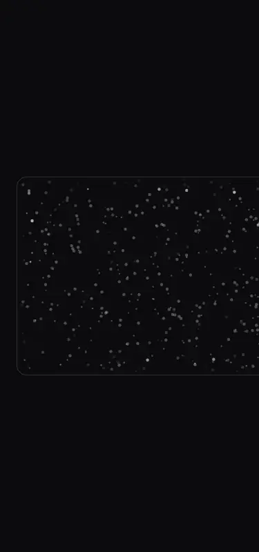 Harness screenshot of magicui-particles at 375 pixels wide