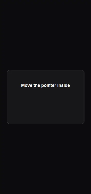 Harness screenshot of magicui-pointer at 375 pixels wide