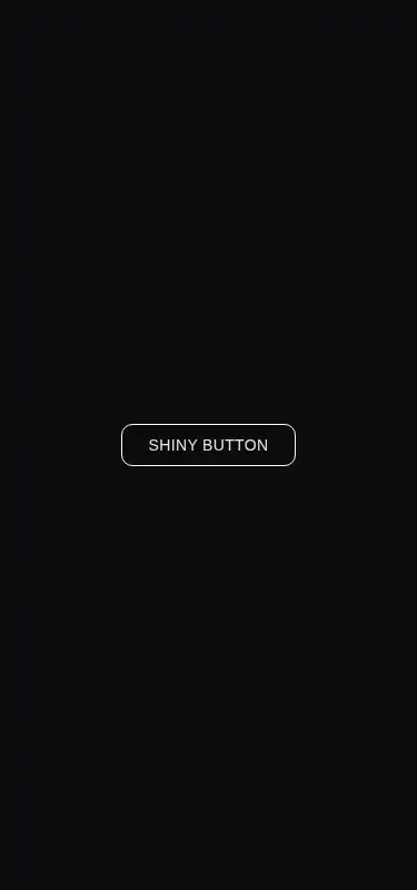 Harness screenshot of magicui-shiny-button at 375 pixels wide