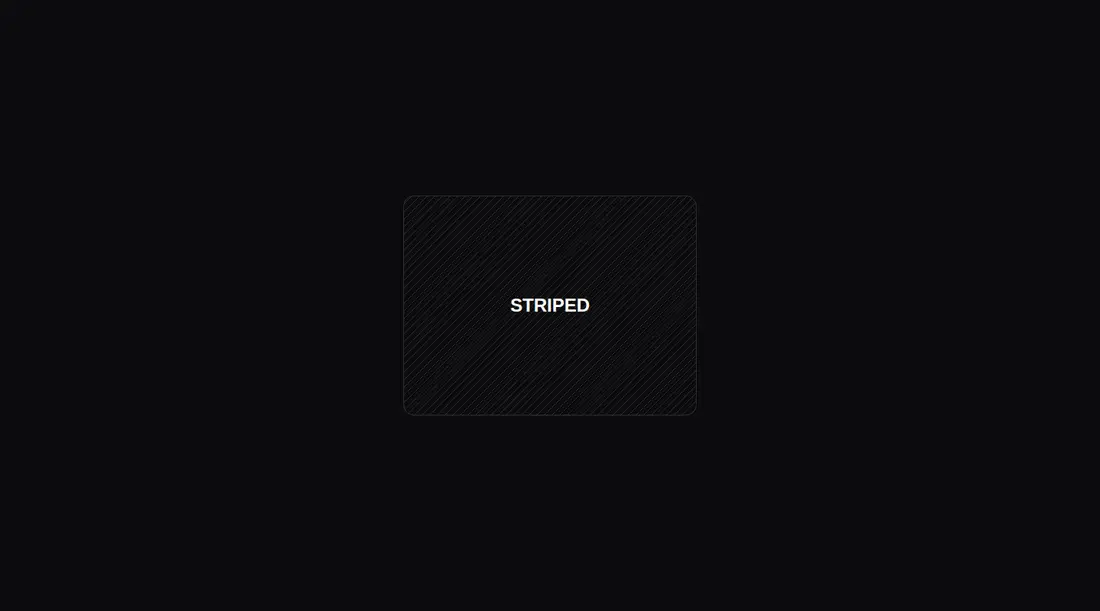 Harness screenshot of magicui-striped-pattern at 1440 pixels wide