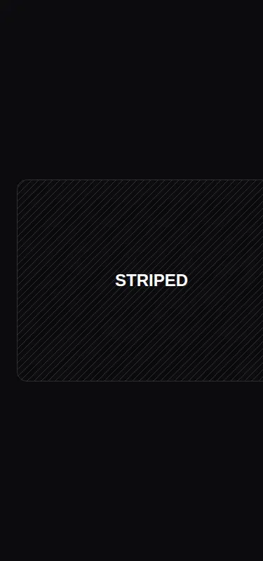 Harness screenshot of magicui-striped-pattern at 375 pixels wide