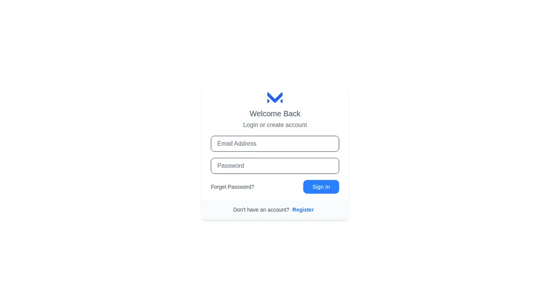 Harness screenshot of meraki-auth-sign-in-card at 1440 pixels wide