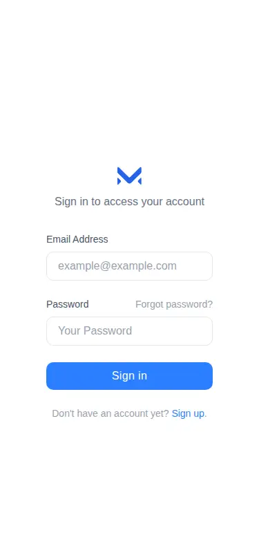 Harness screenshot of meraki-auth-sign-in-page-with-image at 375 pixels wide