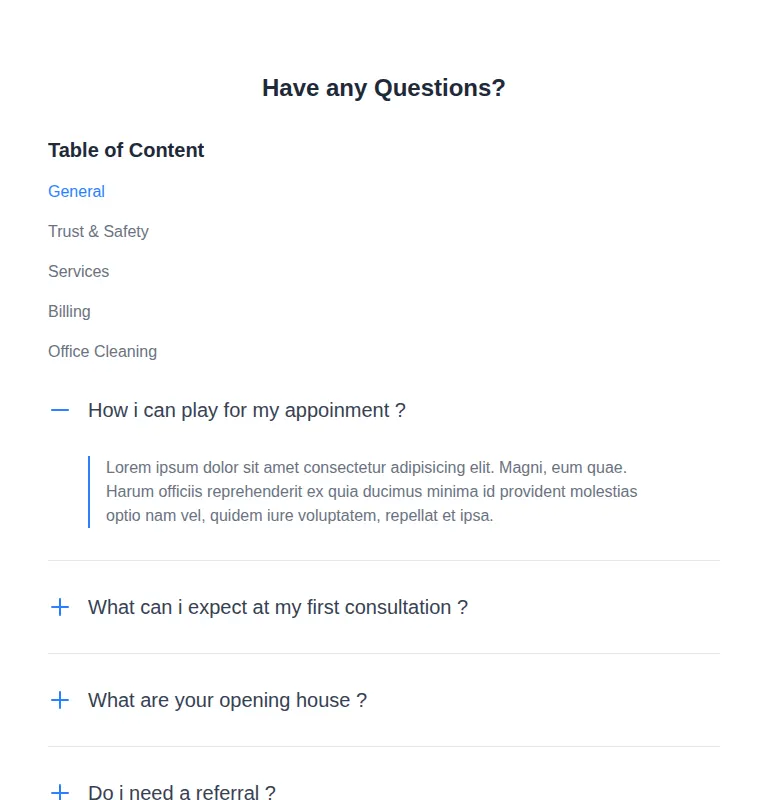 Harness screenshot of meraki-faq-collapse-with-side-links at 768 pixels wide