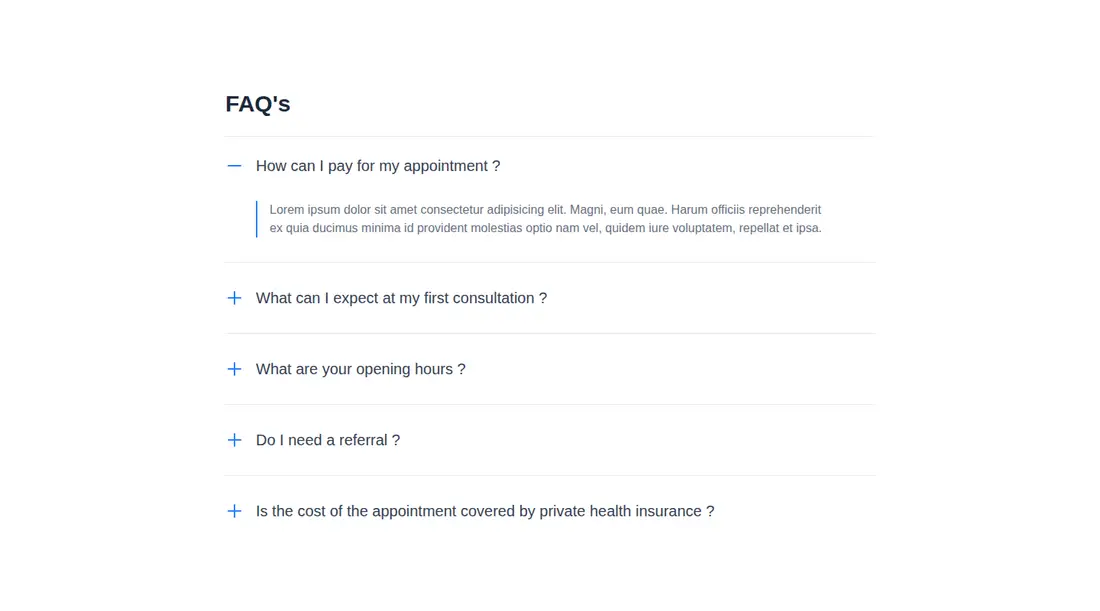 Harness screenshot of meraki-faq-collapse at 1440 pixels wide