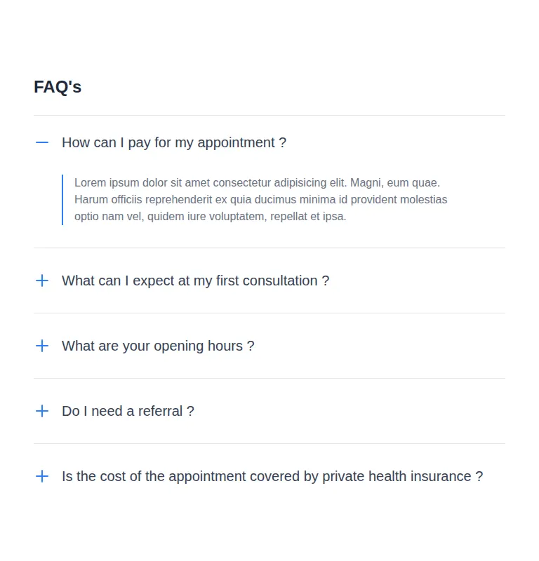 Harness screenshot of meraki-faq-collapse at 768 pixels wide