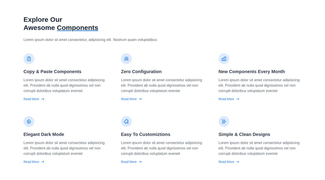 Harness screenshot of meraki-feature-grdi-list at 1440 pixels wide