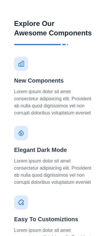 Harness screenshot of meraki-feature-grid-list-with-image at 375 pixels wide