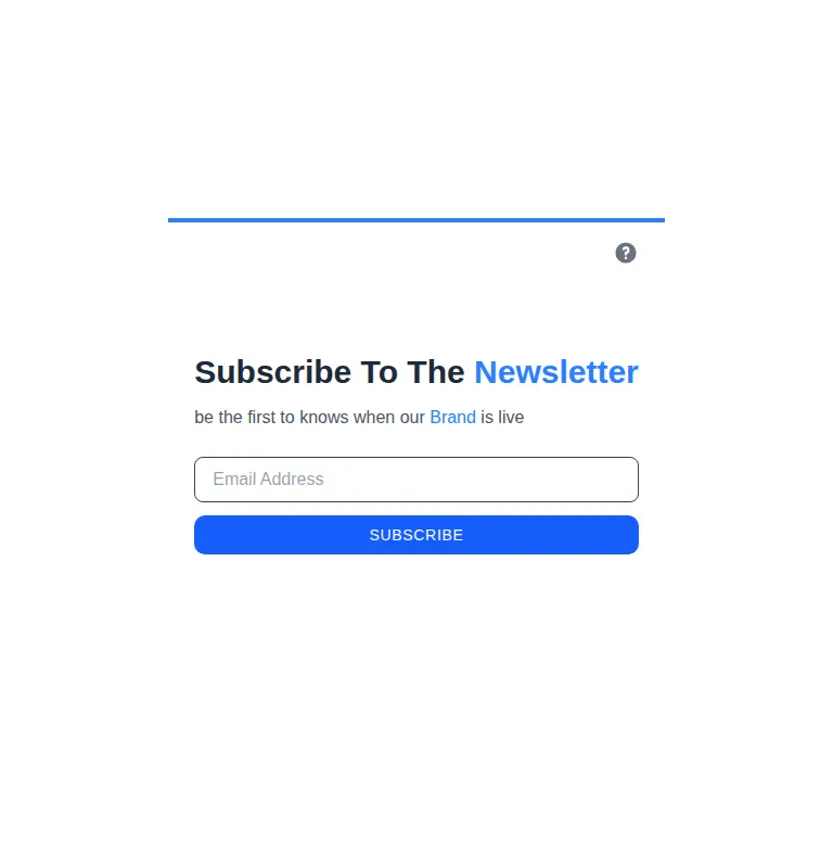 Harness screenshot of meraki-hero-newsletter-form at 768 pixels wide